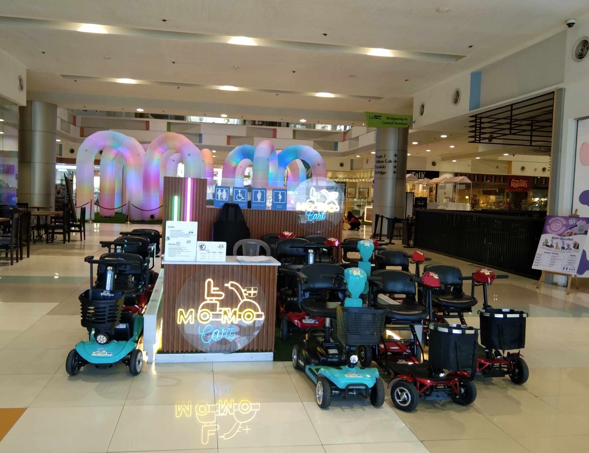 MOMO Cart at SM Baliuag